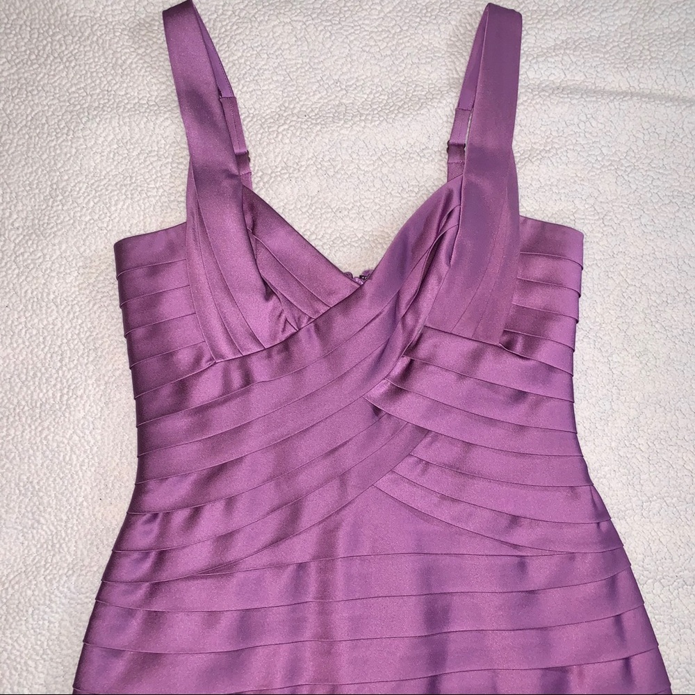 BCBG Max Azria Purple/Violet Party Dress - Picture 3 of 8